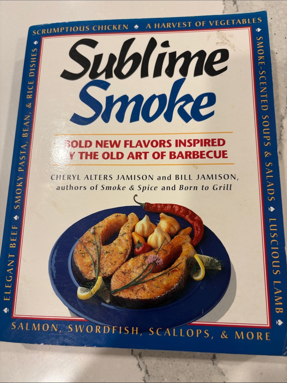 Cookbook - White & Blue Cover